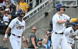 LSU's CWS game vs. UCLA resumed on Tuesday with the Tigers ahead 5-3. (Photo: © Steven Branscombe-Imagn Images)